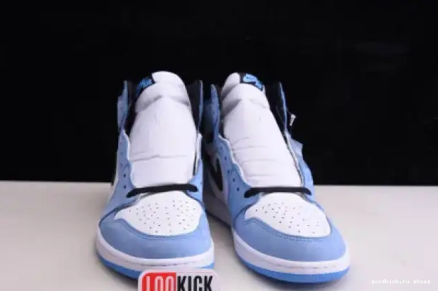 Cheap AIR 555088-134 BLUE WHITE 1 RETRO JORDAN BLACK HIGH UNIVERSITY 0327